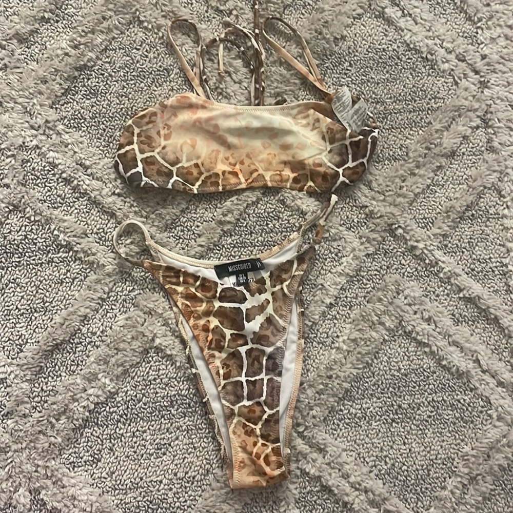Giraffe print Bikini